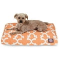 thumbnail image 1 of Majestic Pet | Trellis Rectangle Pet Bed For Dogs, Removable Cover, Apache Orange, Small, 1 of 6