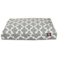 thumbnail image 1 of Majestic Pet | Trellis Rectangle Pet Bed For Dogs, Removable Cover, Gray, Medium, 1 of 5