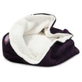 thumbnail image 1 of Majestic Pet, Villa Burrow Sherpa Velvet Pet Bed, 17" x 17" x 15", 1 of 2