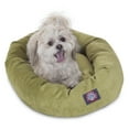thumbnail image 1 of Majestic Pet Villa Velvet Bagel Pet Bed for Dogs, Calming Dog Bed Washable, Small, Apple, 1 of 5