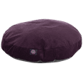 thumbnail image 1 of Majestic Pet | Villa Velvet Round Pet Bed For Dogs, Removable Cover, Aubergine, Large, 1 of 5
