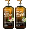 thumbnail image 1 of Majestic Pure Apple Cider Vinegar Shampoo and Avocado Coconut Conditioner Set - 16 fl oz Each, 1 of 8