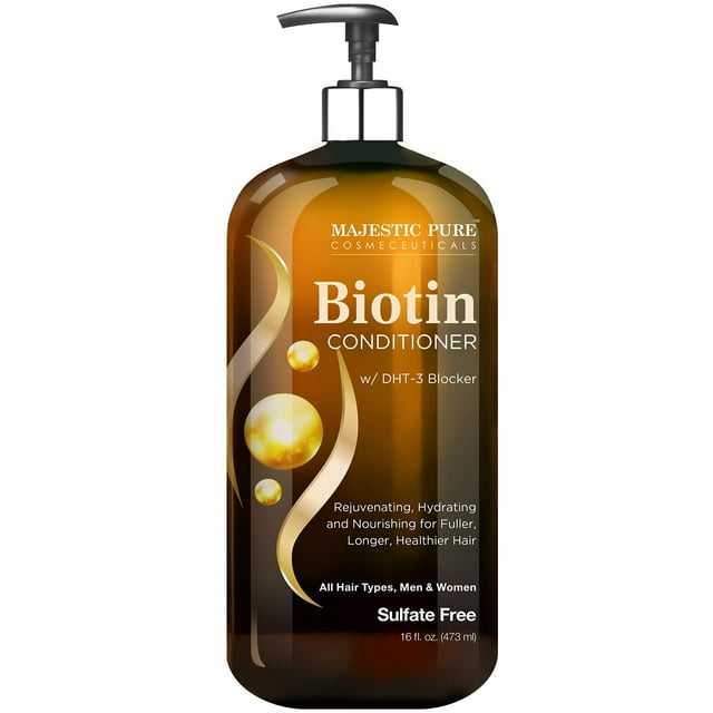Majestic Pure Biotin Conditioner for Hair Loss Thickening & Volumizing Conditioner, with DHT3