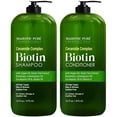thumbnail image 1 of Majestic Pure Biotin Shampoo and Conditioner Set with Ceramides, 16 fl oz Each, 1 of 10