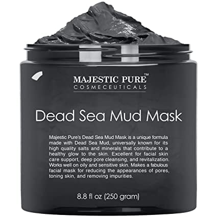 Majestic Dead Sea Mud Mask for Face and Body - Natural Skin Care for Women and Men - Best Facial Cleansing for Blackhead, Whitehead, Acne and Pores 8.8 fl oz - Walmart.com