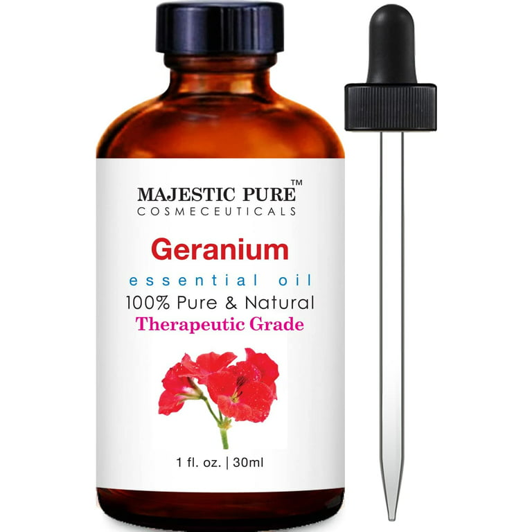 Geranium Essential Oil, 0.5 fl oz (15mL) – Life Wellness Center