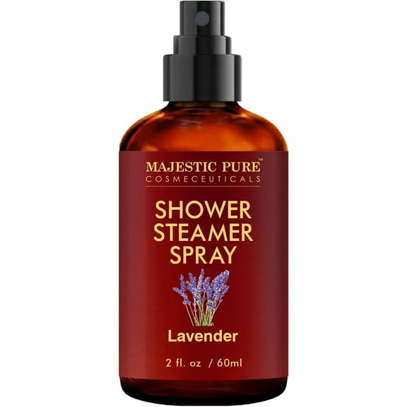 Majestic Pure Lavender Aromatherapy Shower Streamer Spray, 2 fl oz