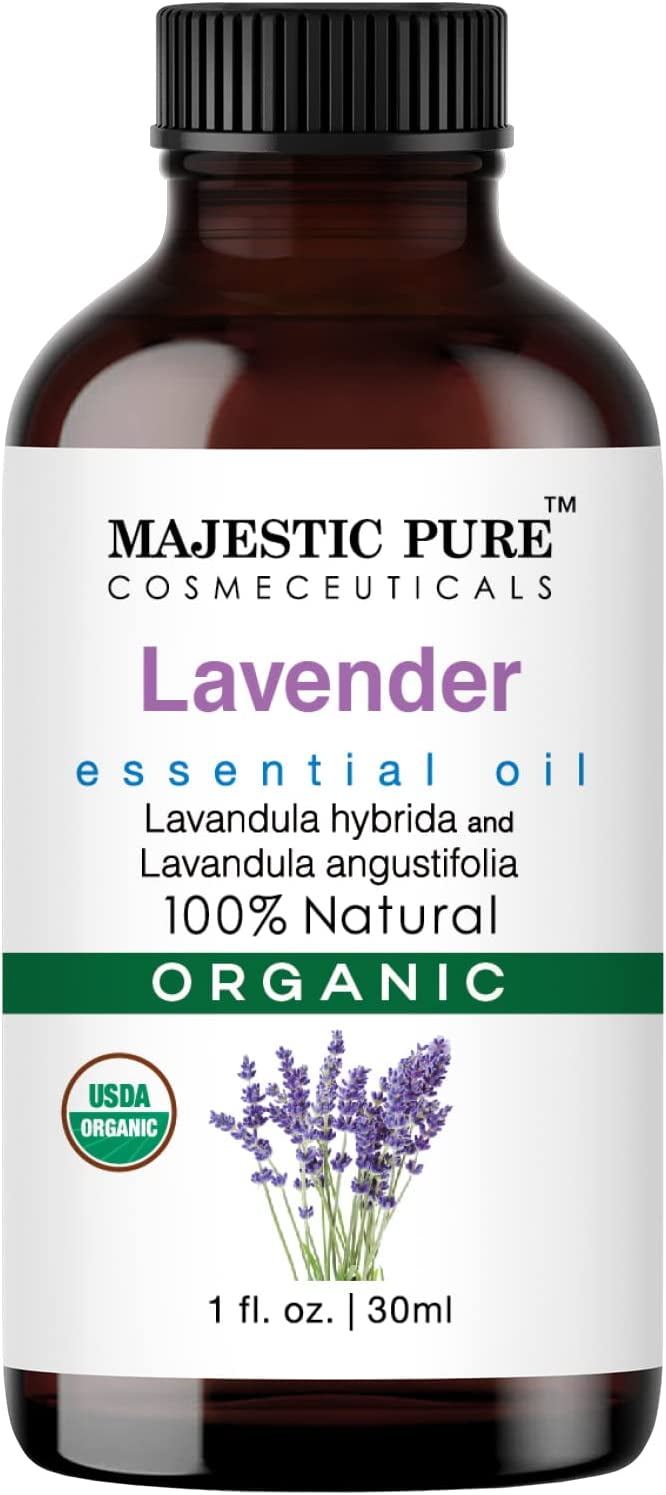 Majestic Pure Lavender USDA Organic Oil, 1 fl oz