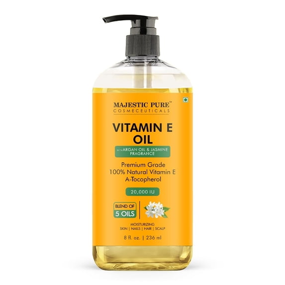 Majestic Pure Vitamin E Oil with Jasmine Body Oil 8 fl oz