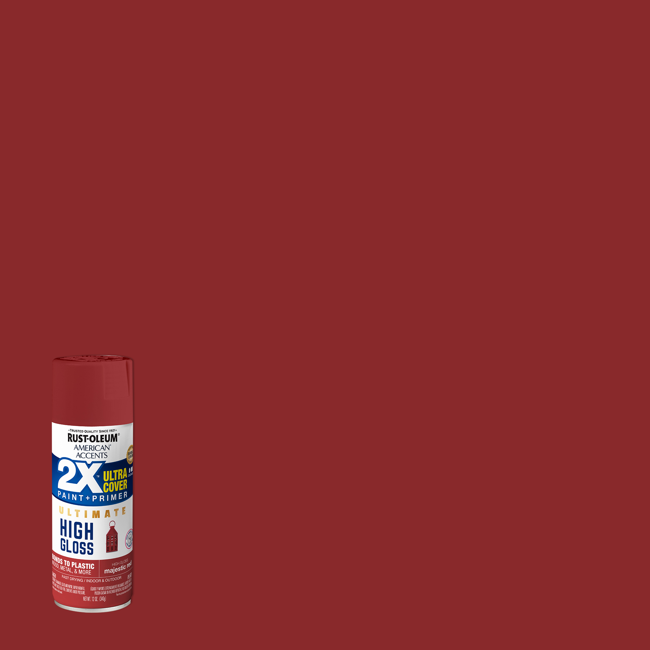 Krylon ColorMaster Paint & Primer, 12 oz., Banner Red