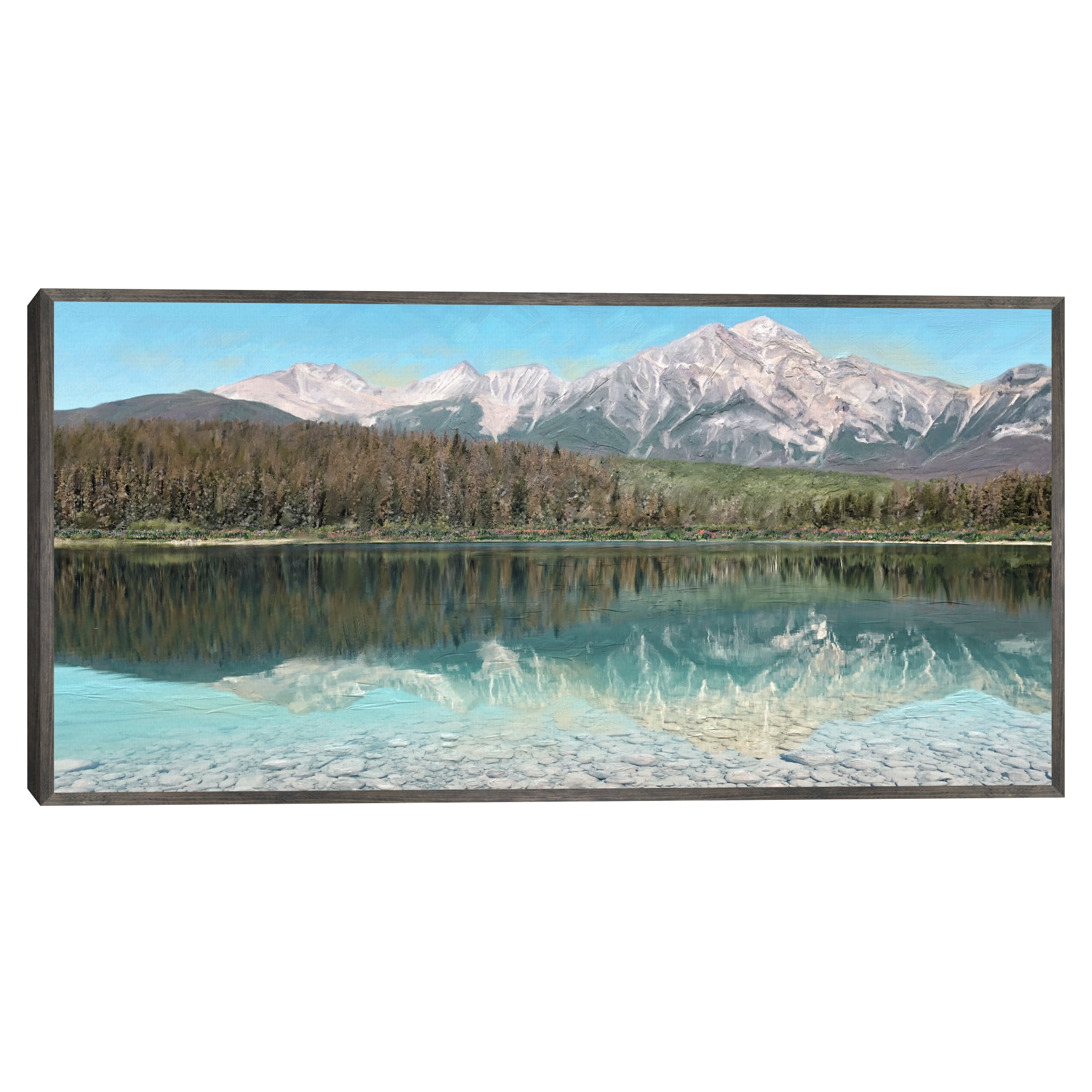 Majestic Reflections by Studio Arts Framed Canvas Art Print