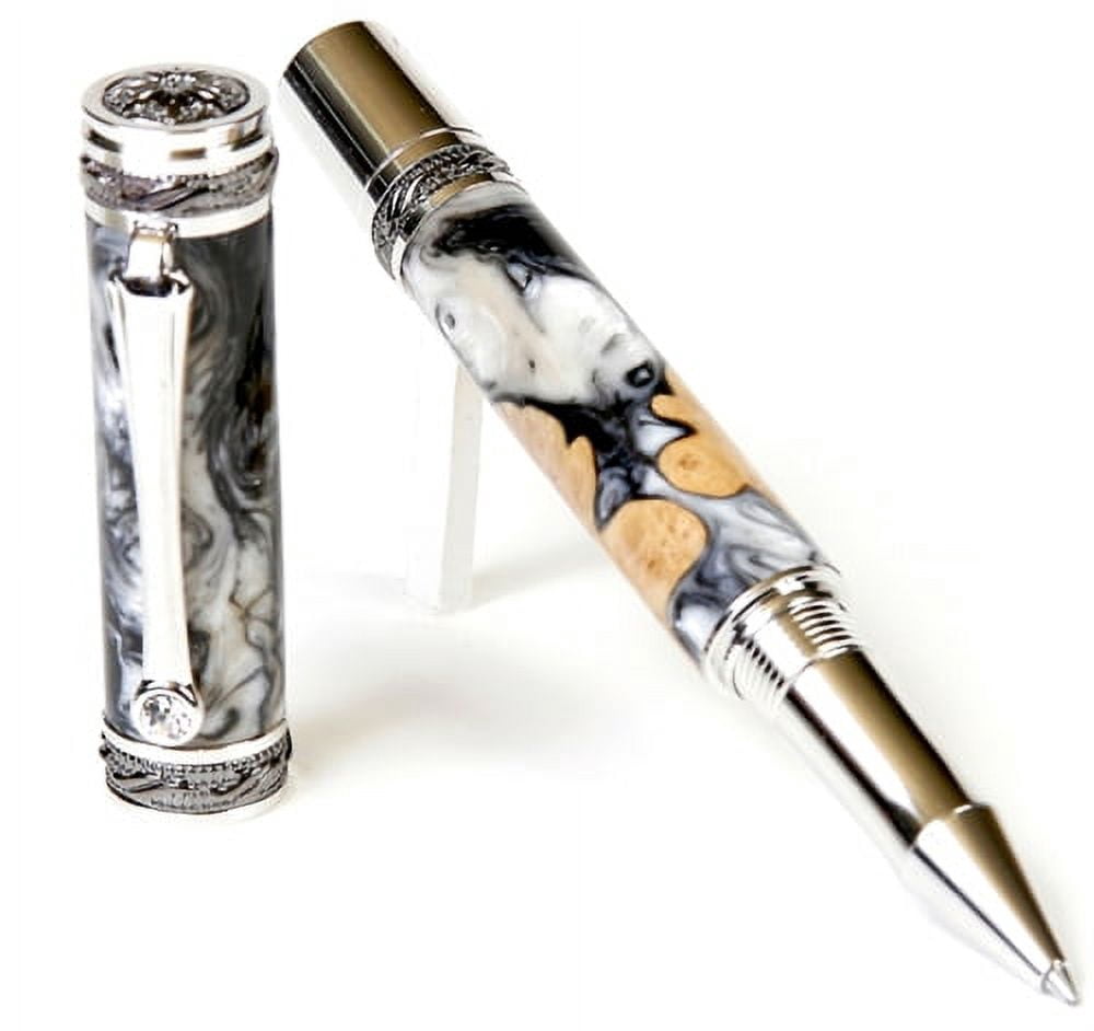 Majestic Rollerball Pen - Black Pearl