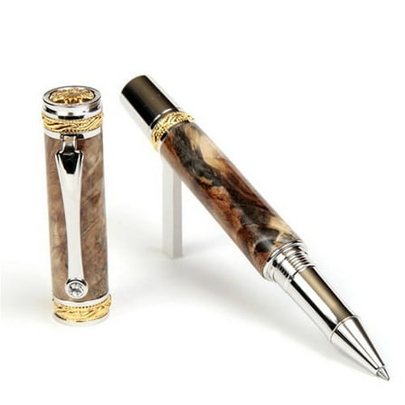Majestic Rollerball Pen - Buckeye Burl