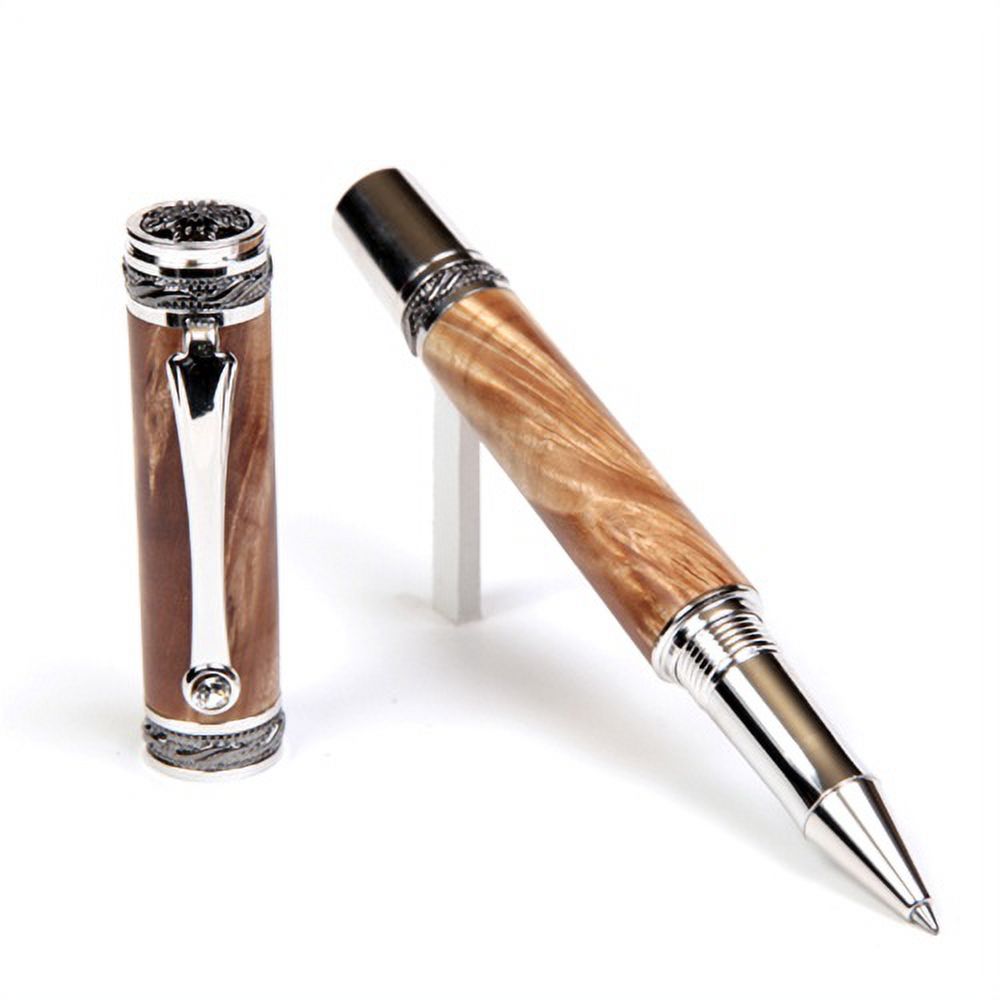 Majestic Rollerball Pen - Maple Burl