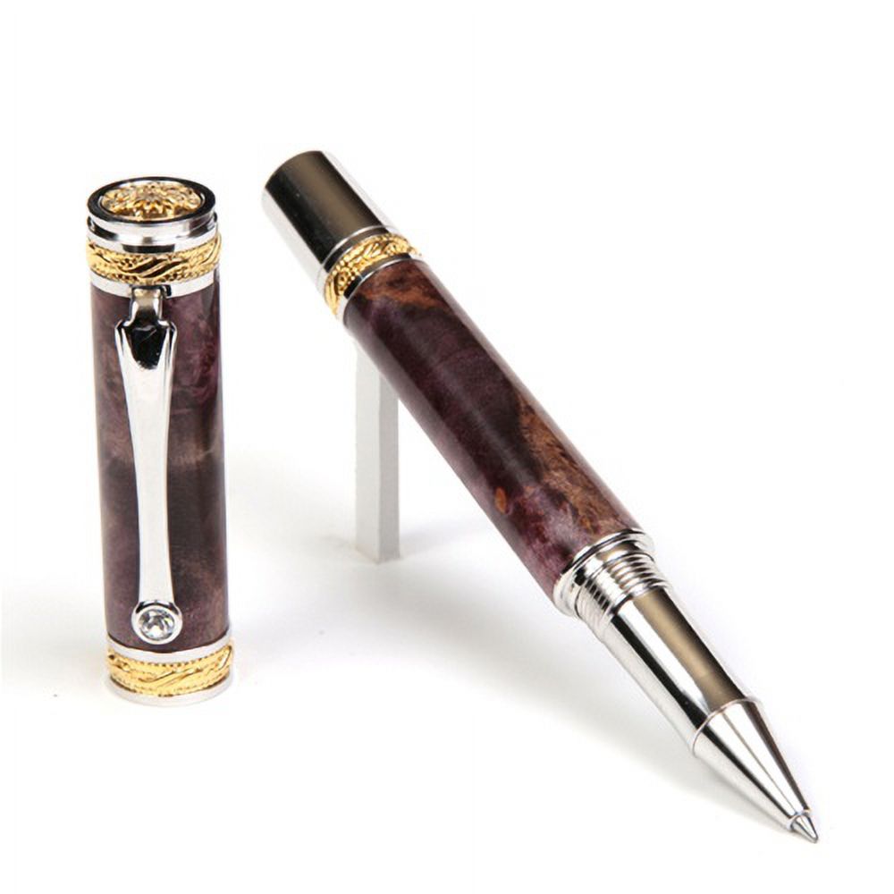 Majestic Rollerball Pen - Purple Maple Burl