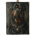 thumbnail image 1 of Majestic Rottweiler Blanket Gifts for Boys Dog Lovers, Soft Warm Cozy Flannel Blankets for Home, Bedroom, Travel, Couch, Camping, Puppy Portrait Throw, Realistic Powerful Decor 50x60 inch, 1 of 23