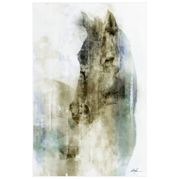 Majestic Steed Washable Horse Art Area Rug size 5'x8'