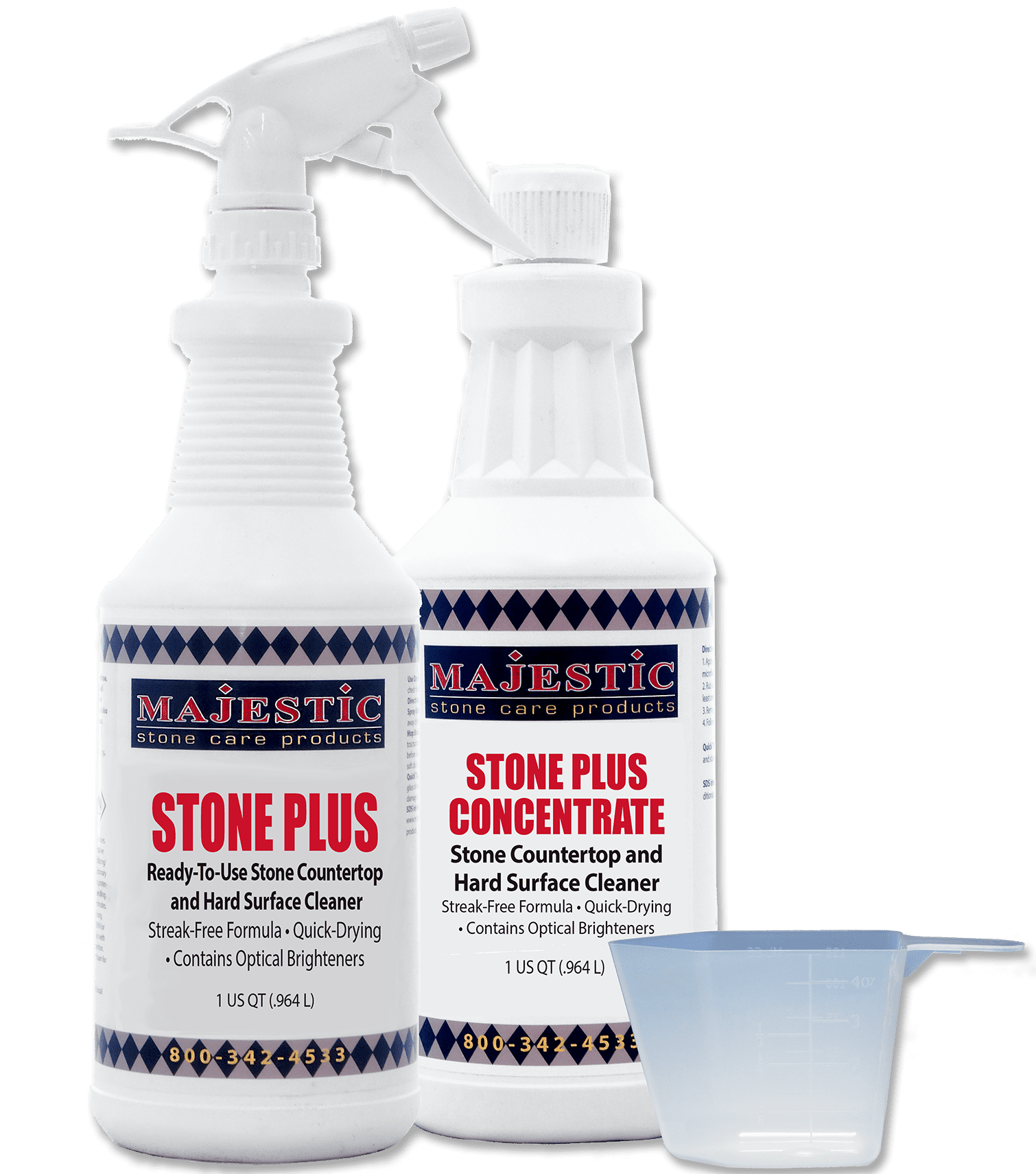 Majestic Stone Plus Value Kit Liquid Natural Stone Cleaners