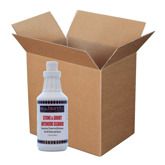 Majestic Stone and Grout Intensive Cleaner - Quart (Case/12 Qts.)