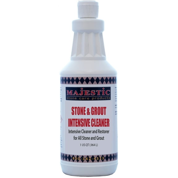 Majestic Stone and Grout Intensive Cleaner - Quart