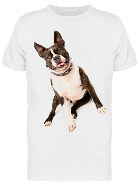 Majestic Terrier Posing T-Shirt Men -Image by Shutterstock, Male Small