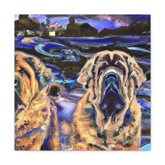 "Majestic Tibetan Mastiff" - Canvas