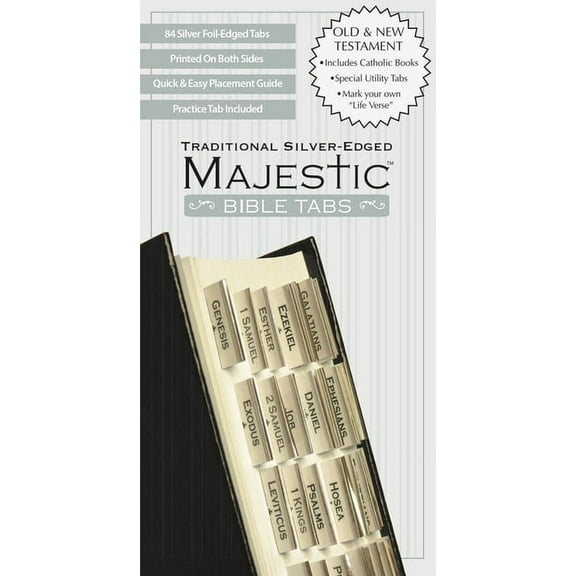 Majestic Traditional Silver-Edged Bible Tabs (Other)