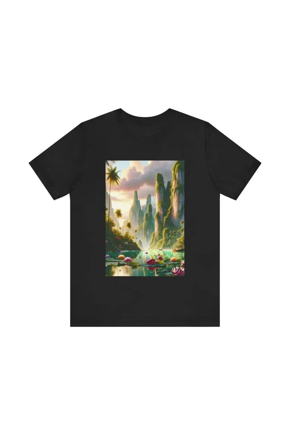Majestic Tranquility - Jersey Short Sleeve Tee
