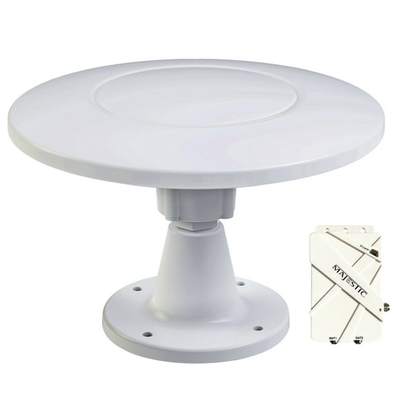 Majestic UFO X Ultra High Gain 30dB Digital TV Antenna - 12V | Bundle of 2