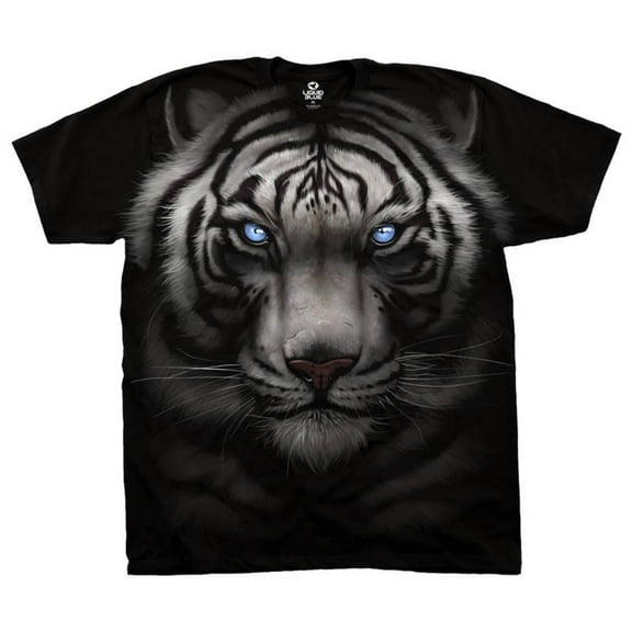 Majestic White Tiger Apparel T-Shirt - Black