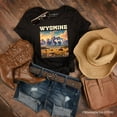 thumbnail image 1 of Majestic Wyoming State Prairie T-Shirt, Grand Teton Bison Tee and Western Landscape Souvenir, 1 of 6