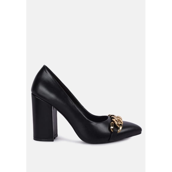 Majesty Block Heel Pumps