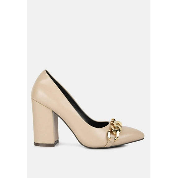 Majesty Block Heel Pumps