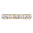 thumbnail image 1 of Majesty Diamonds MD190352-6.25 0.8 CTW Round Diamond Semi-Eternity Wedding Band Ring in 14K Yellow Gold - Size 6.25, 1 of 1