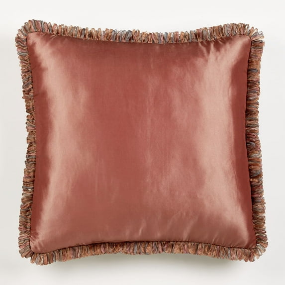 Majesty Wood Rose Bedding Sham Fringed European
