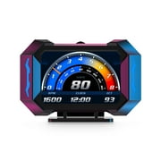 Majesun OBD2 Car HUD Head Up Display Gauge Tachometer 1 Pack