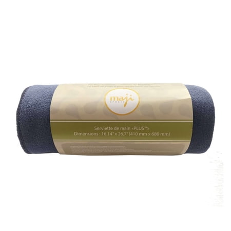Maji Sports 1225blue-MAJ Premium Absorption Microfiber Hot Yoga Hand Towel (1225blue-MAJ) Blue
