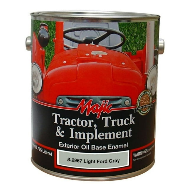Majic 829671 Tractor Truck & Implement Enamel Paint Light Ford Gray 1 gal.