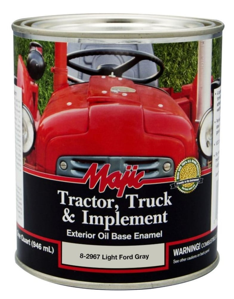 Majic 829672 Tractor Truck & Implement Enamel Paint Light Ford Gray 1