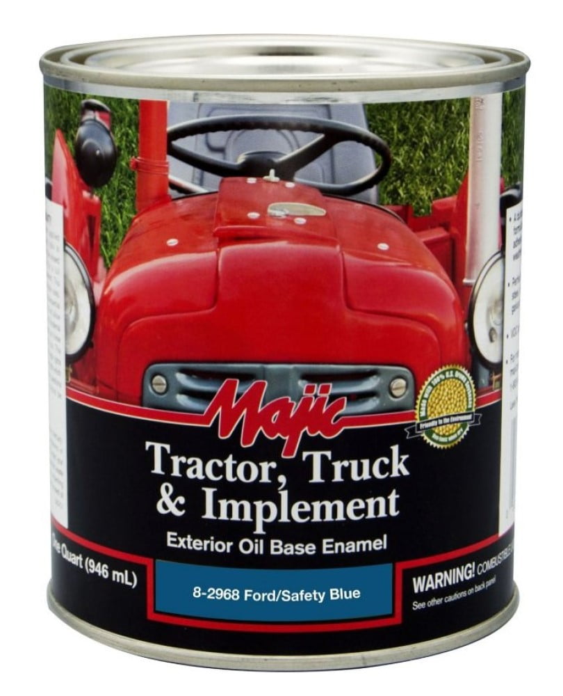 Majic 829682 Tractor Truck & Implement Enamel Paint Ford/Safety Blue