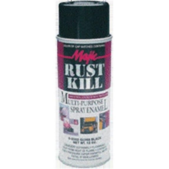 Majic Paints 8-2016-8 12 oz. Matte White Rust kill Enamel Spray