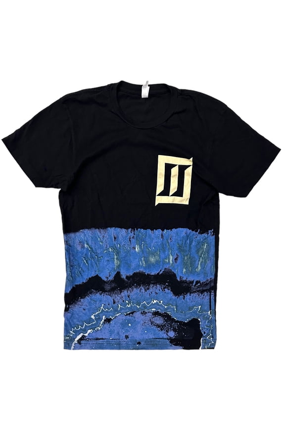 Men's Geodes Tee T-Shirt in Black (Large, Black)