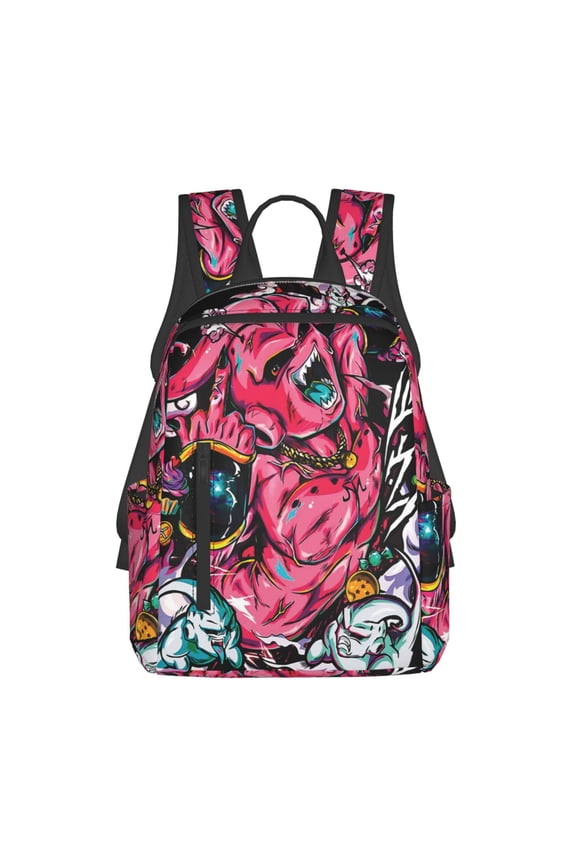 Backpack Cartoon Printed College Laptop Schoolbag Casual Travel Hiking Work Business Daypack Bookbag