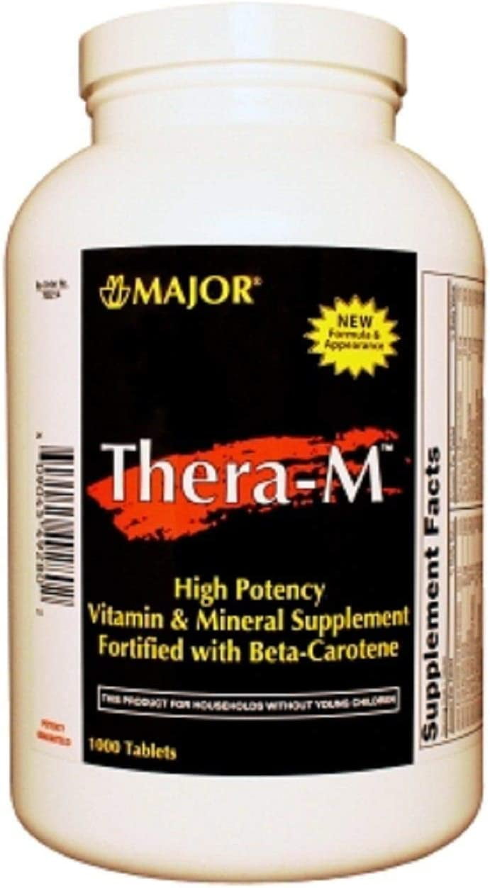 Major 00904549280 Thera M Advanced Multi Vitamin With BetaCarotene