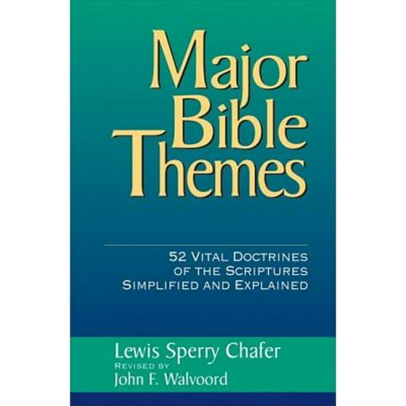 Pre-Owned Major Bible Themes (Hardcover) 0310223903 9780310223900