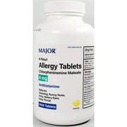Major Chlorpheniramine Allergy 4 Mg 1000 Tabs