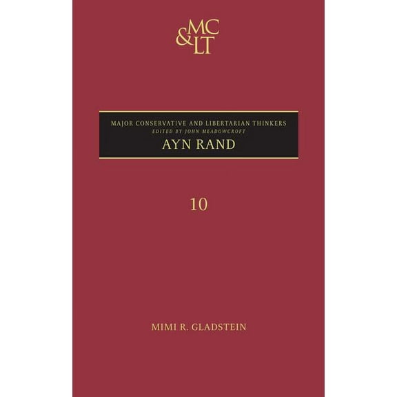Major Conservative and Libertarian Think Ayn Rand, Book 10, (Hardcover)