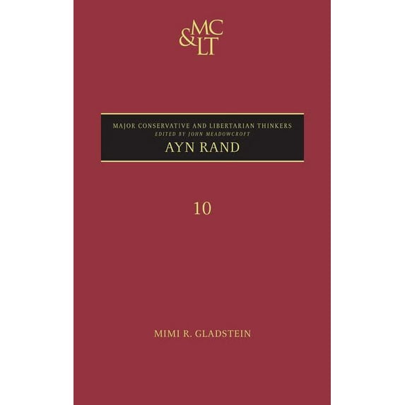 Major Conservative and Libertarian Think Ayn Rand, Book 10, (Hardcover)