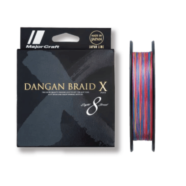 Major Craft DBX8-200/0.6MC Dangan Braid X (Cross) X8 218Yd (200M) Multi Color
