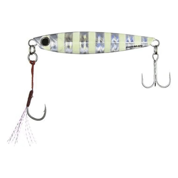 Major Craft Jigpara Standard 1.76oz (50g) Zebra Glow